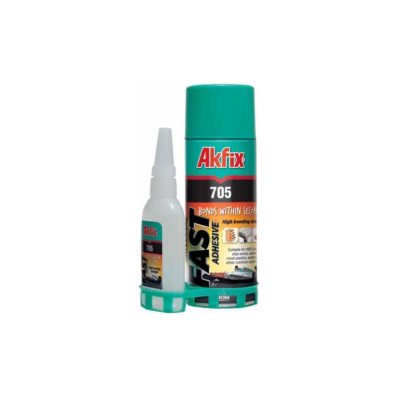 Adeziv universal cu întărire rapidă, Akfix 705,  200ml,  50gr