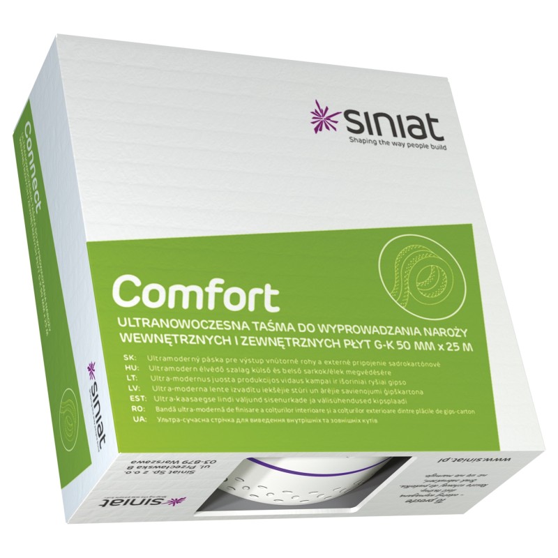 Banda protectie colt comfort, Siniat, 25m/rola