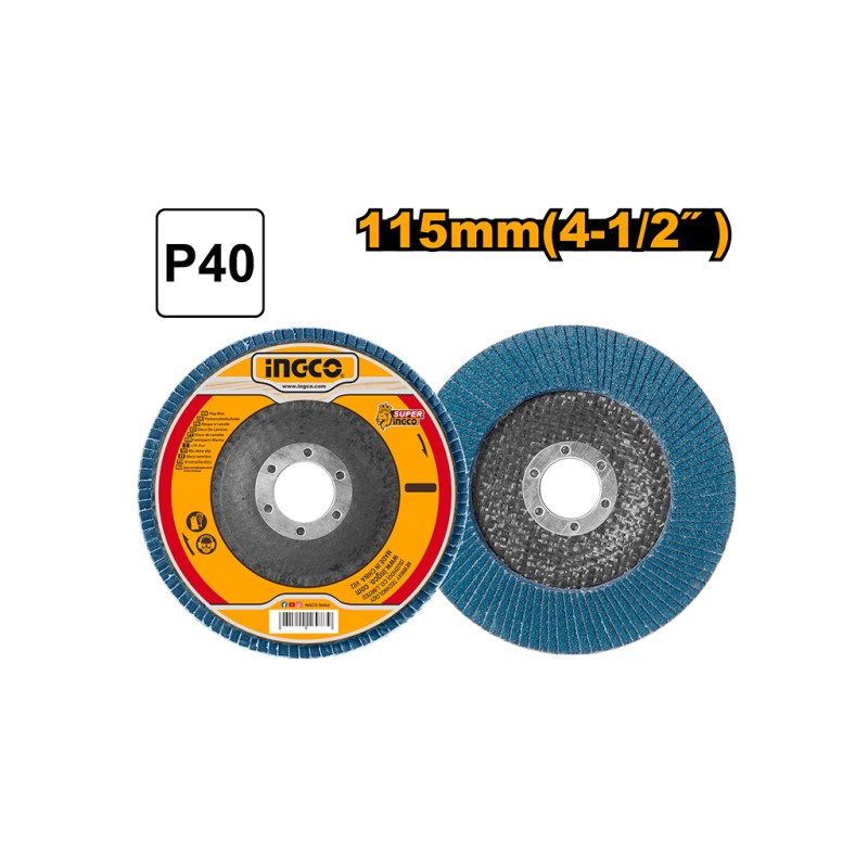 Disc abraziv lamelar cu zirconiu, P40, 115mm