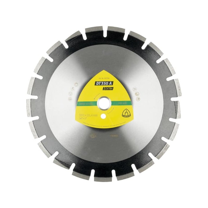 Disc diamantat debitare Klingspor DT 350 A , 350x3.2x25.4mm, 21 Segmente