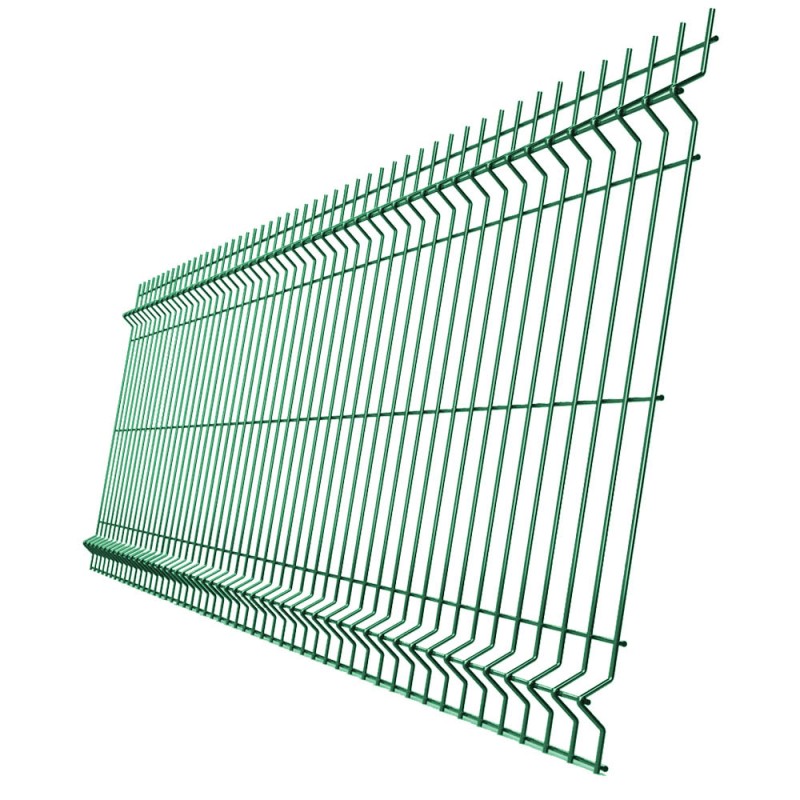 Panou gard bordurat zincat verde O3.5 1500 x 2500 mm