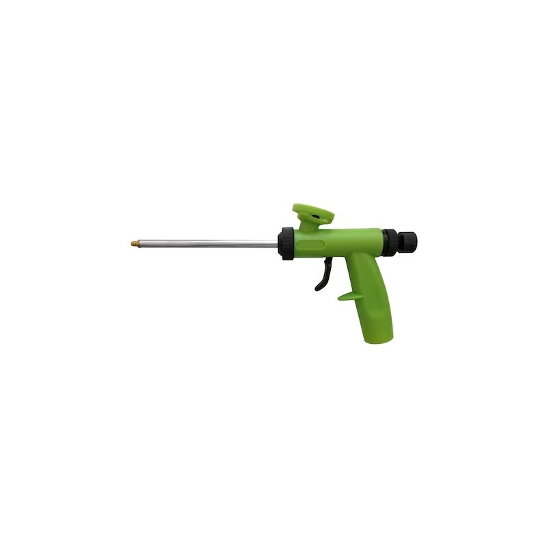 Pistol spuma poliuretanica Akfix, culoare verde