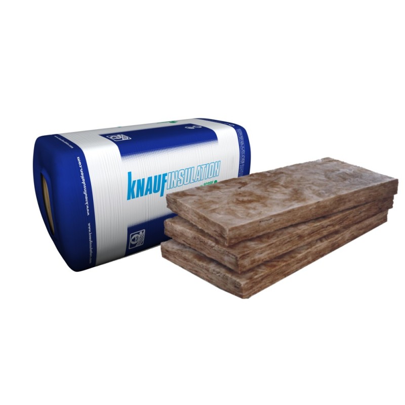 Placi de vata minerala de sticla Knauf Insulation Akustik Board, 1250 x 600 x 100 mm, 6mp/bax