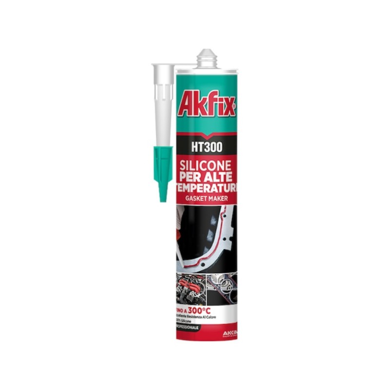 Silicon RTV pentru garnituri Akfix HT300, 300° C, 310 ml, rosu