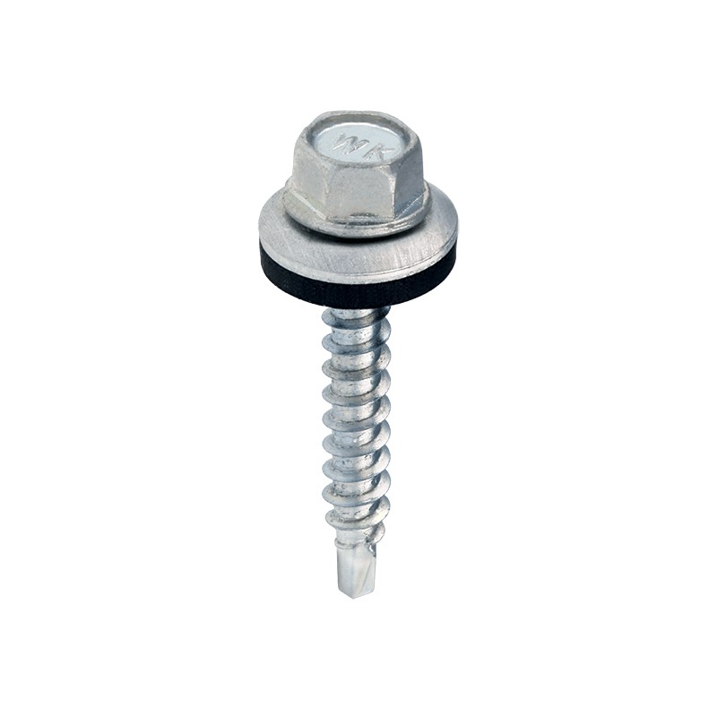 Surub autoforant pentru fixarea tablelor de oțel pe suport de lemn, 4,8X35mm, ZINC  