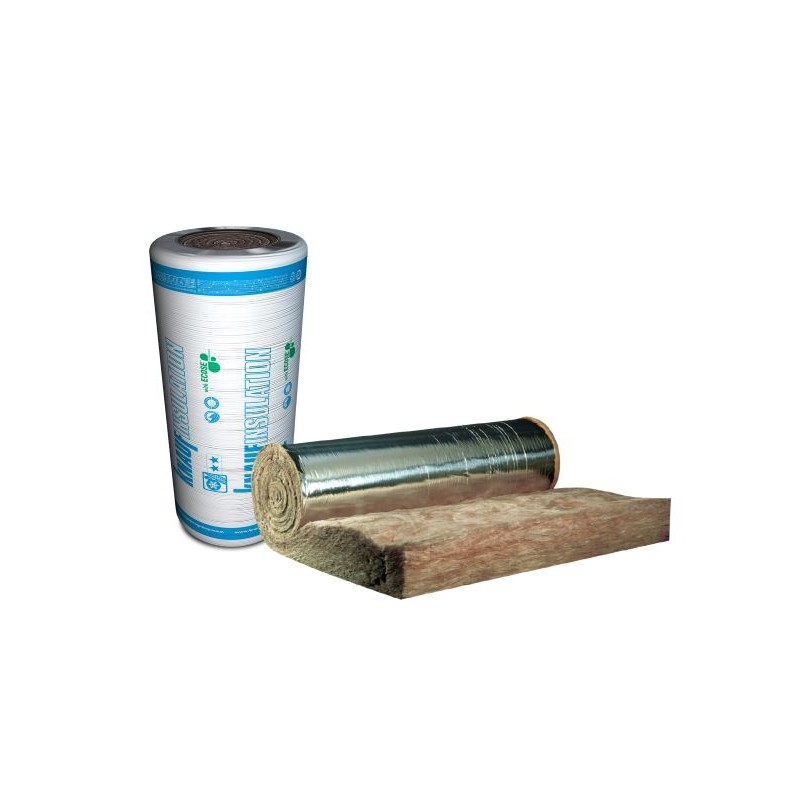 Vata minerala de sticla Knauf Insulation Classic 040 ALU, 1200x10000x50, 12mp/rola