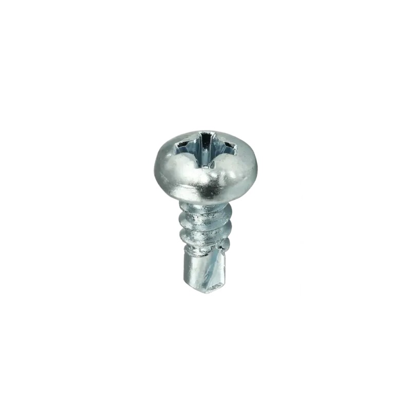 Surub autoforant cap bombat, fosfat sau zincat (B)3.5X9.5mm - 9 bucăți/blister